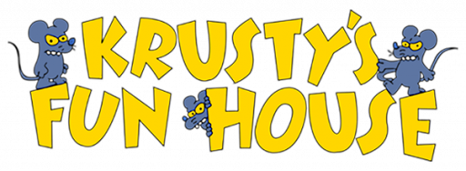 Krusty's Fun House (USA) logo